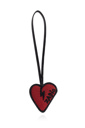 Vivienne Westwood｜ (MIRROR HEART ORB (8203011WU OM0014） Vivienne Westwood Mirror Heart Orb Keyring | Silver | FARFETCH